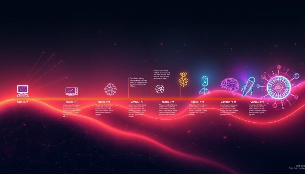 AI development timeline