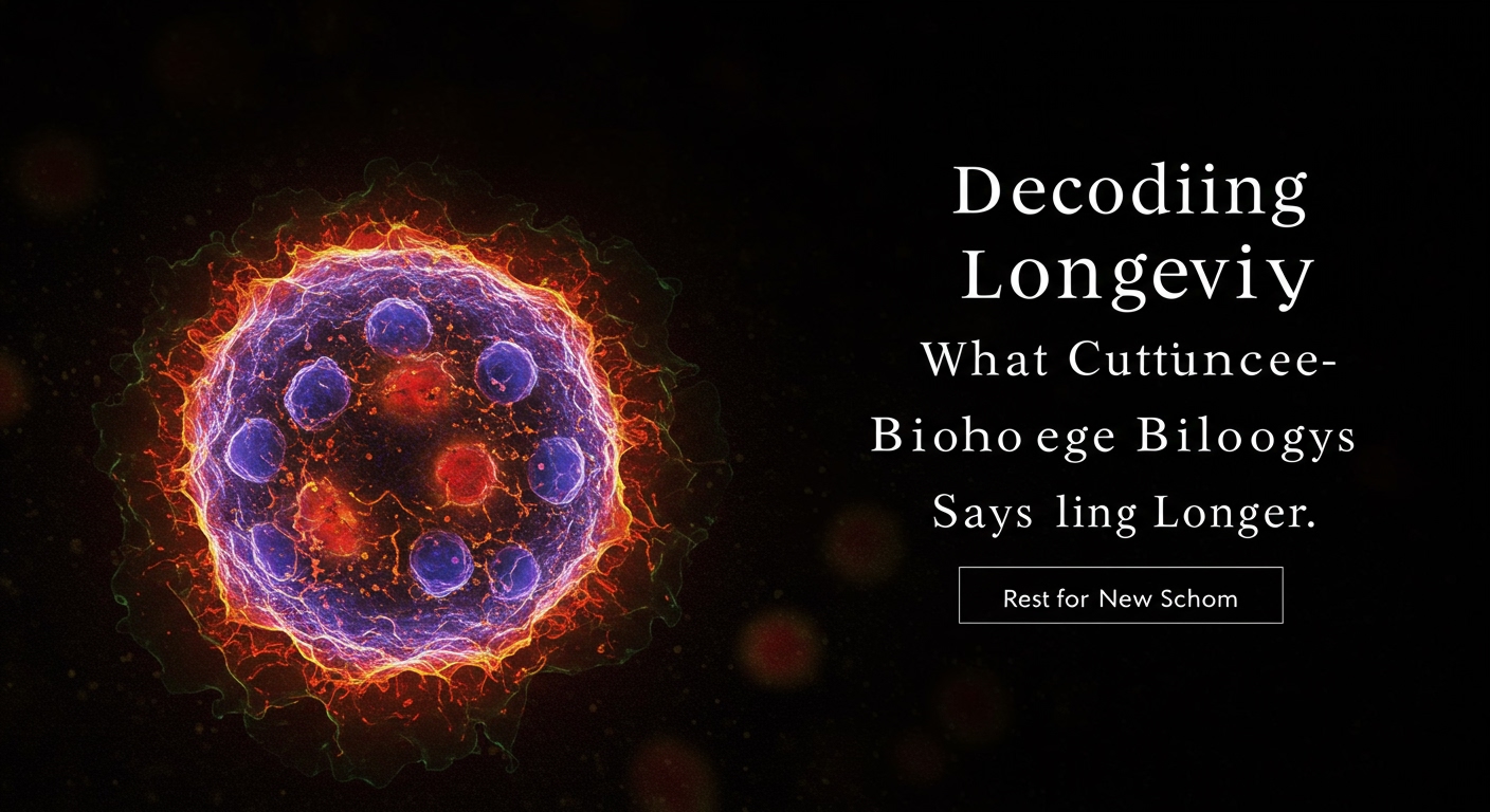 Decoding Longevity: What Cutting-Edge Biology Says About Living Longer image 1