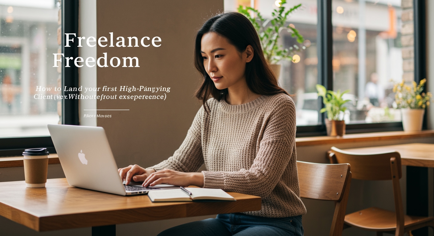 Freelance Freedom: How to Land Your First High-Paying Client (Even Without Experience) image 3