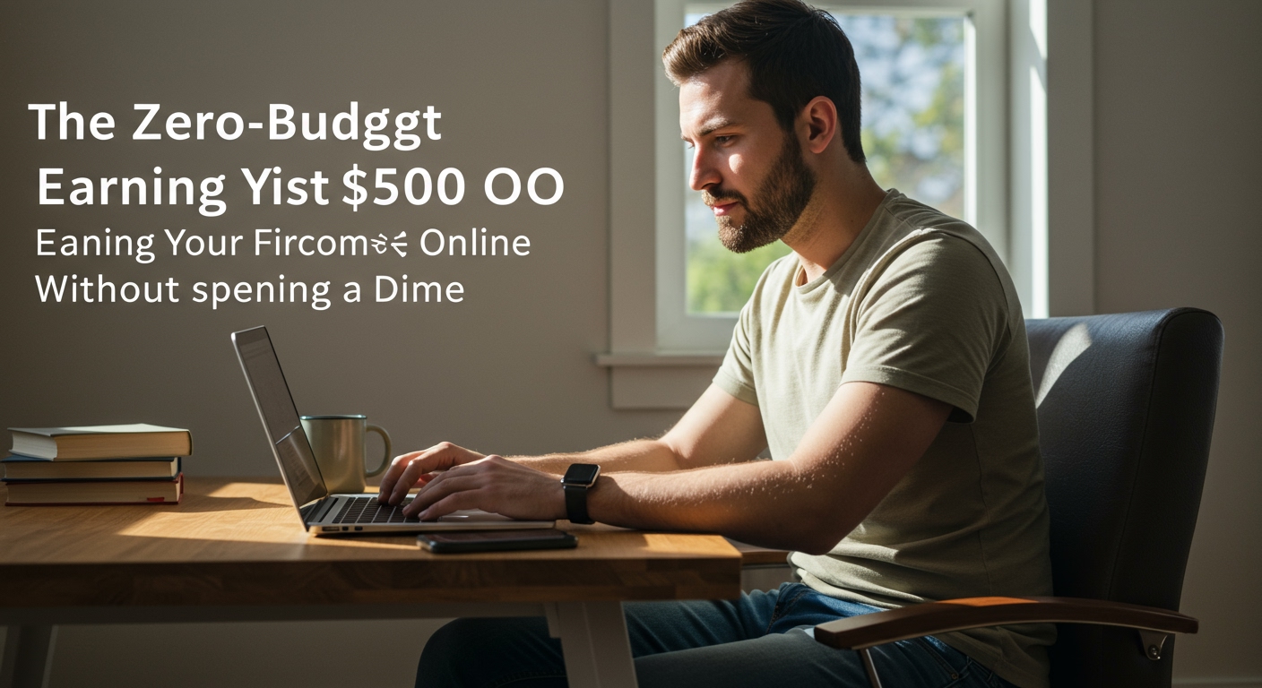 The Zero-Budget Blueprint: Earning Your First $500 Online Without Spending a Dime image 2