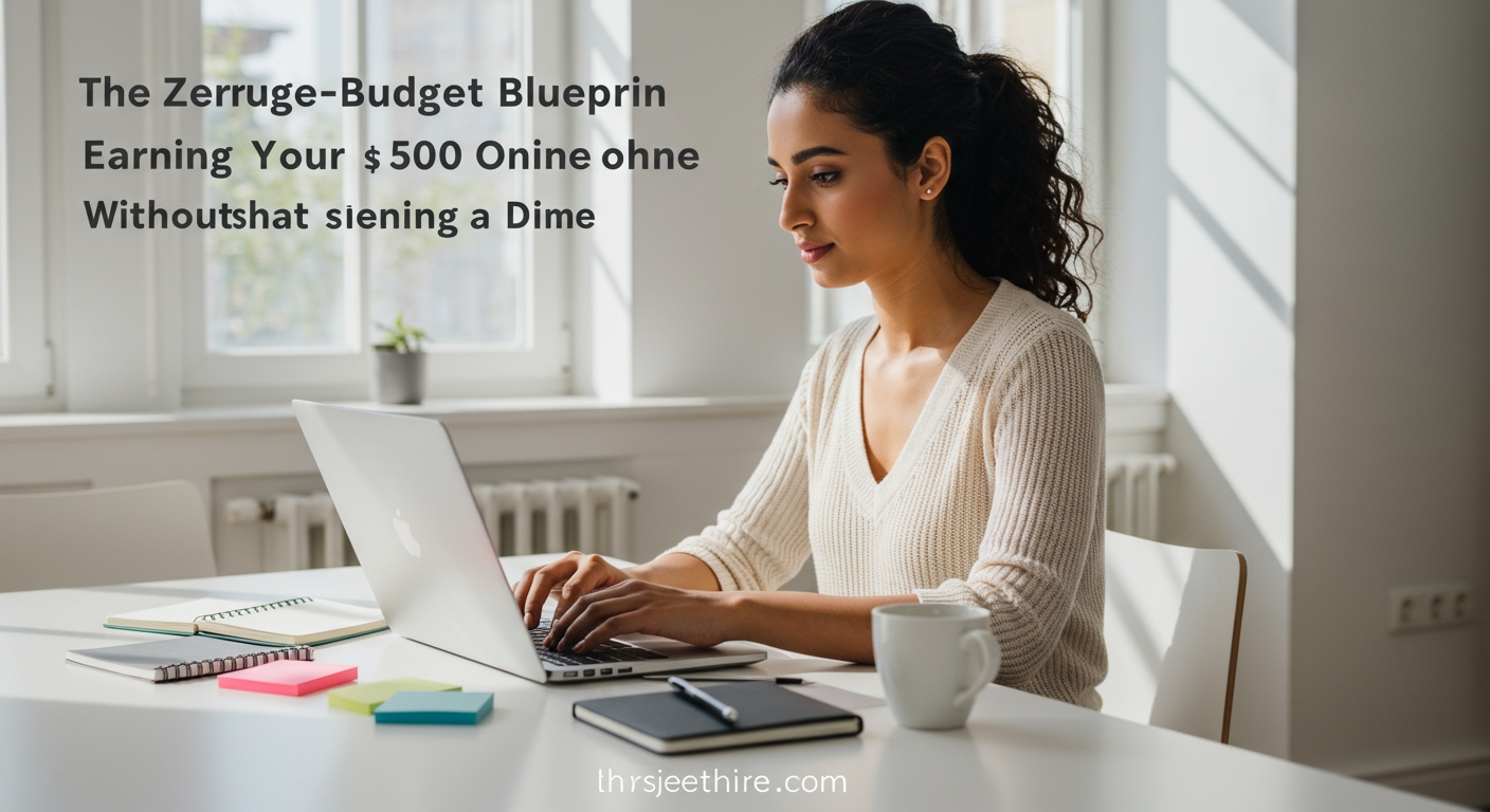 The Zero-Budget Blueprint: Earning Your First $500 Online Without Spending a Dime image 3
